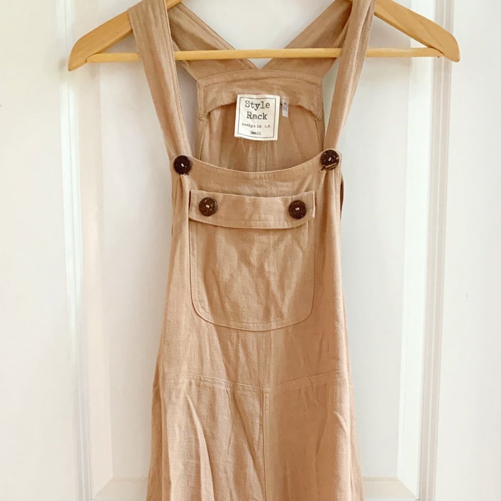 Style Rack- Coffee Colored Jumpsuit